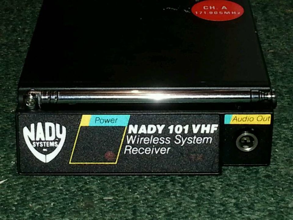 NADY 101 VHF, 2 Stück, wireless System Receiver, nicht getestet!