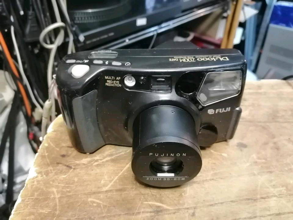 FUJI DL-1000 Zoom Date, Analog-Kamera mit Tasche!!!