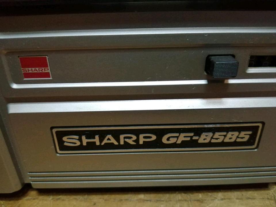 SHARP GF-8585H, Radio-Cassetten-Recorder, etwas DEFEKT!!!