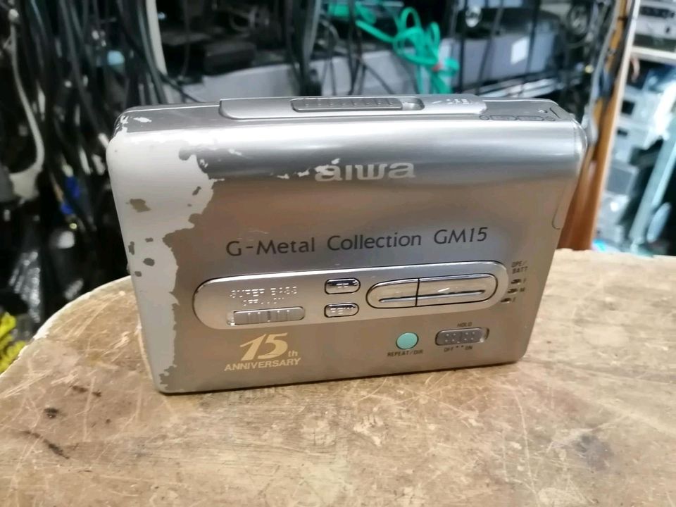 AIWA G-Metal Collection GM15, Walkman, neuer Antriebsriemen