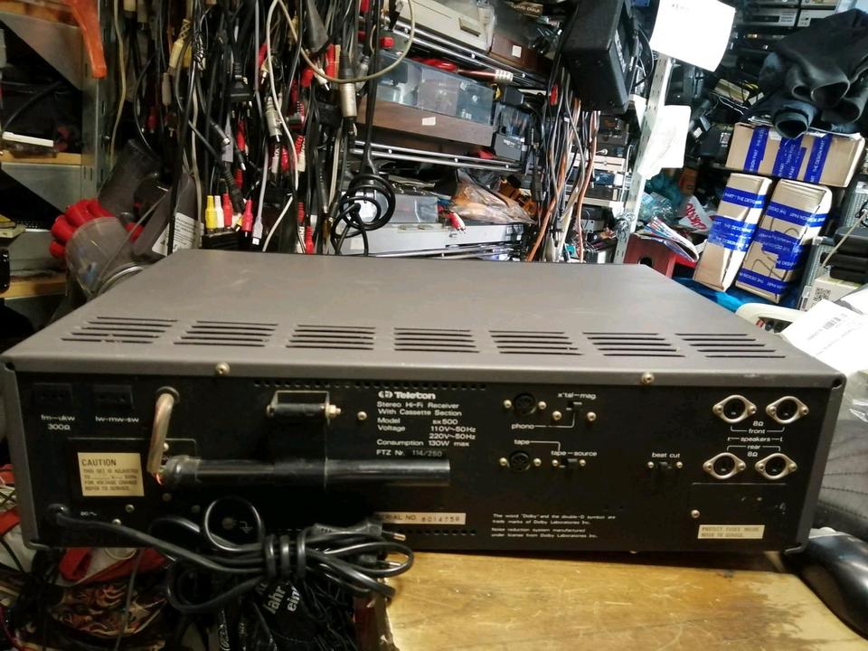 TELETON SX500, Stereo HiFi Receiver mit Cassette, guter Zustand!