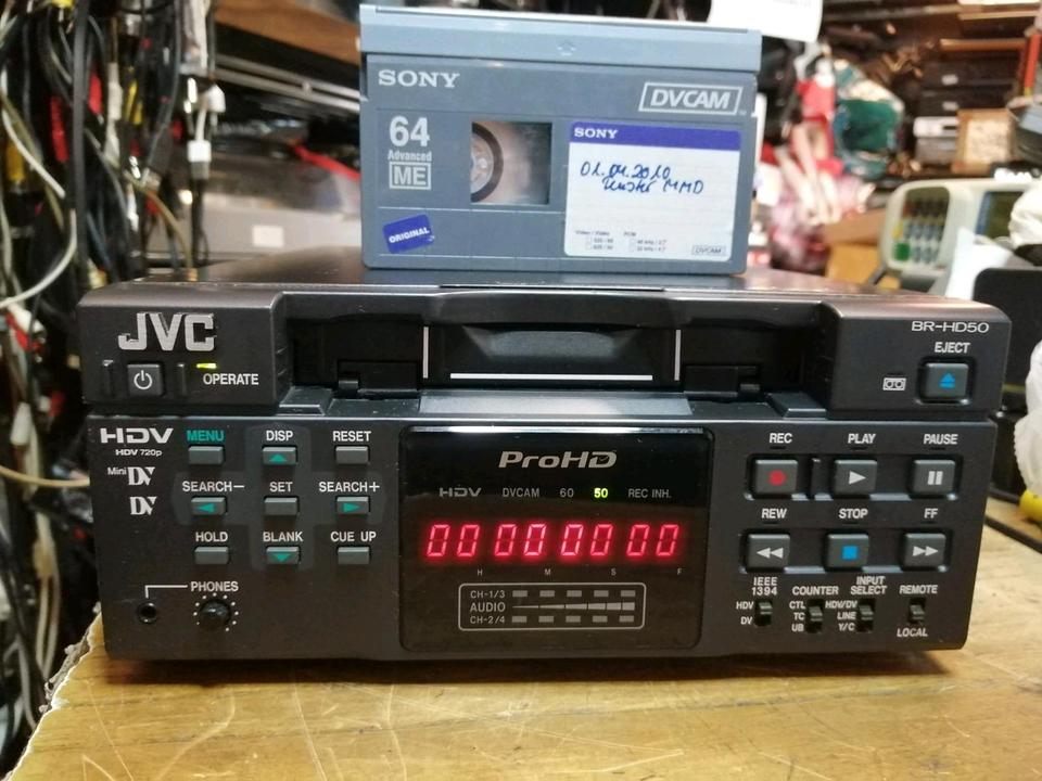 JVC HDV BR-HD50E DV VCR, Videorecorder mit Zubehör!!