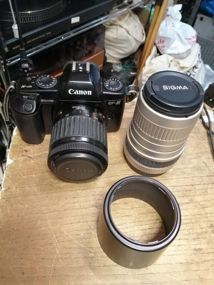 CANON GF-M, Analog-Kamera mit 2 Objektiven, guter Zustand!!