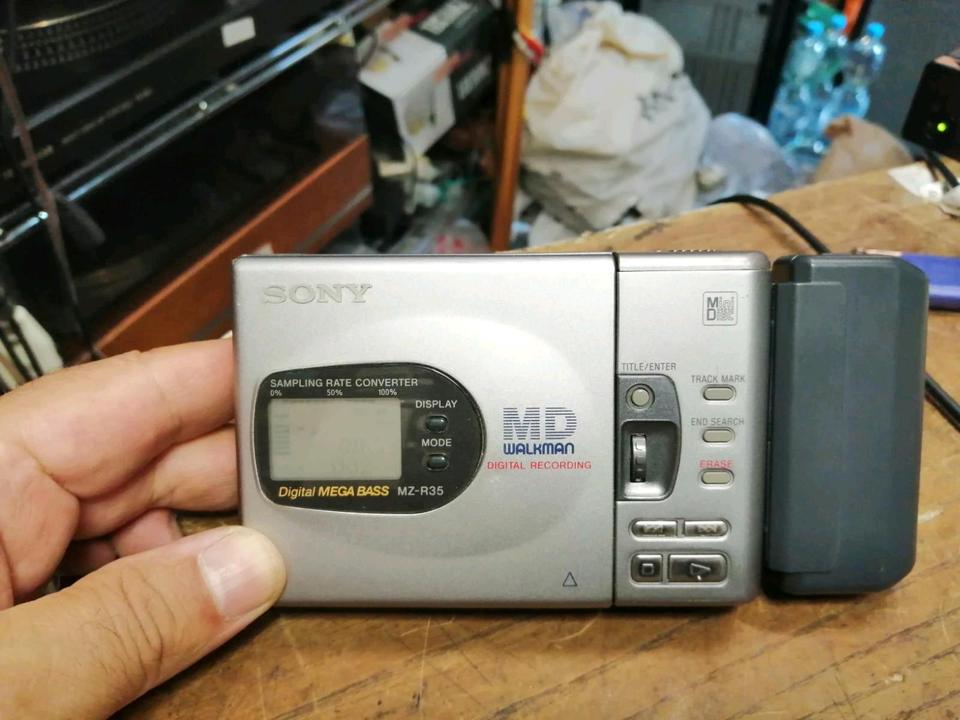 SONY MZ-R35, Minidisc-Recorder!!!