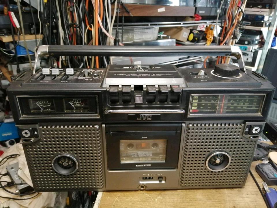JVC RC-717L, Radio-Cassetten-Recorder, guter Zustand!!