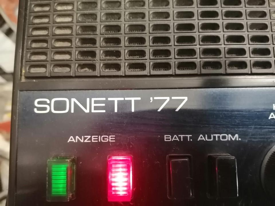 RFT SONETT'77, Cassetten-Recorder, guter Zustand!!