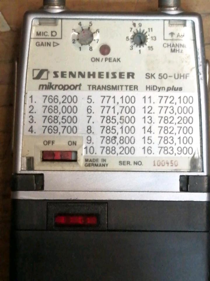 SENNHEISER SK50 UHF Bodypack, guter Zustand!!