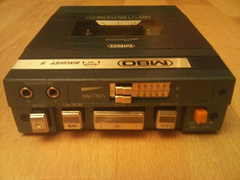 Cassetten-Player MBO DISCO JET II; guter Zustand! VINTAGE!