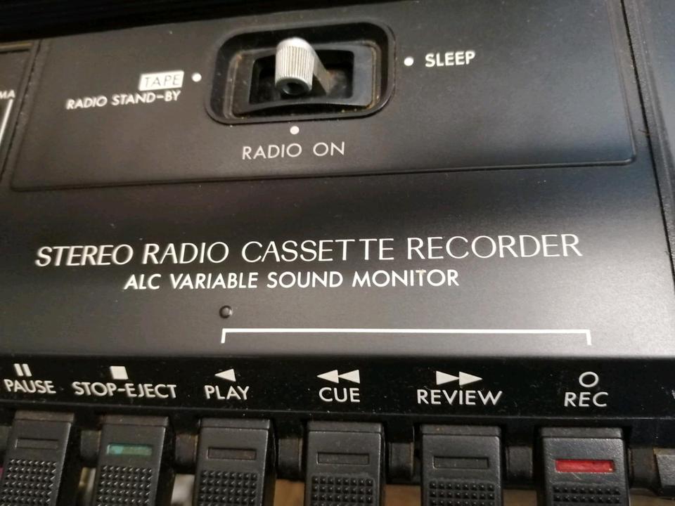 JVC RC-717L, Radio-Cassetten-Recorder, guter Zustand!!