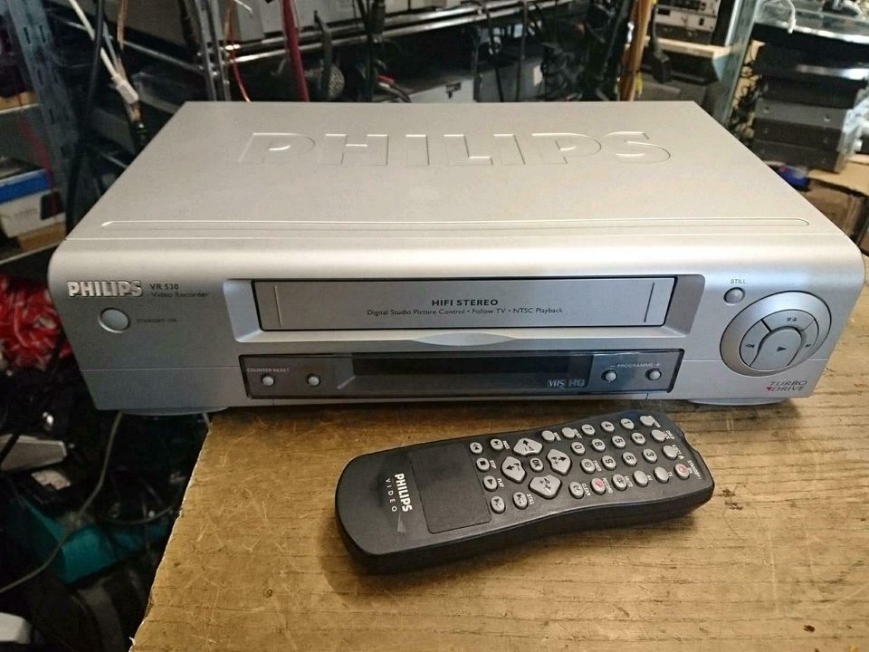 PHILIPS VR530/02, Videocassettenrecorder, Original-Fernbedienung