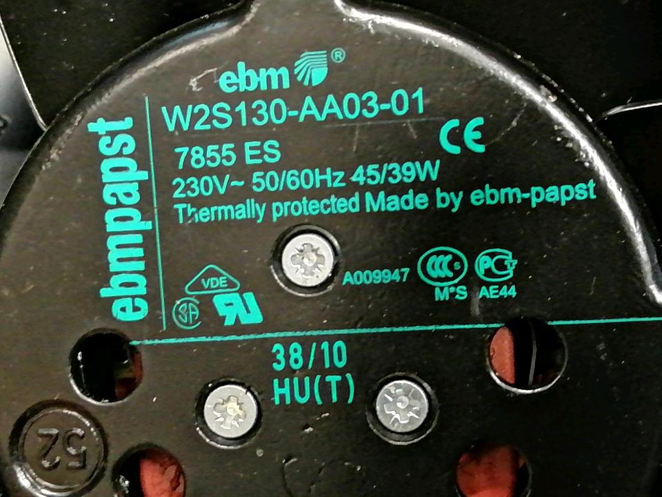 ebm W2S130-AA03-01, Lüfter, NEU!!!