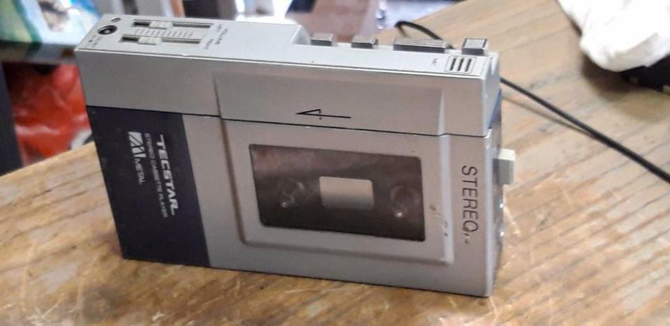 TECSTAR TPS-10, Stereo Cassette Player, made in Japan, toll