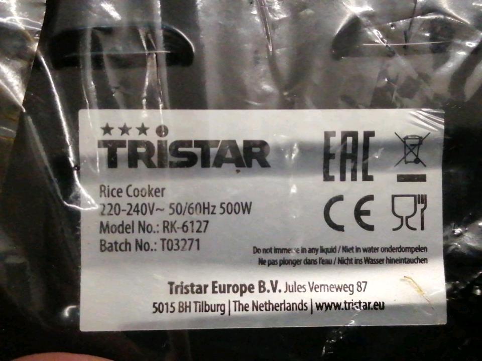 TRISTAR EAC RK-6127, Reiskocher, NEU!!!