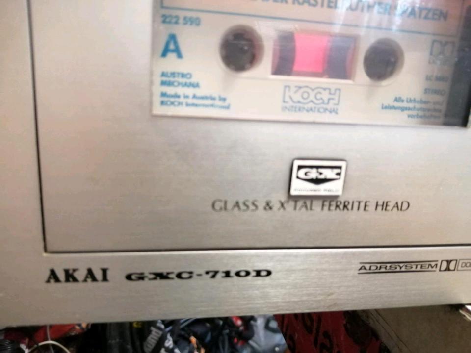 AKAI GXC-710D, Cassetten-Deck, tolles Holzdesign!!