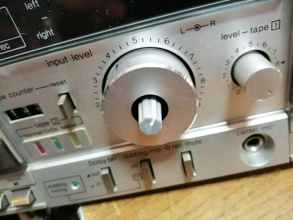 TECHNICS RS-M202, Doppel-Cassetten-Deck!