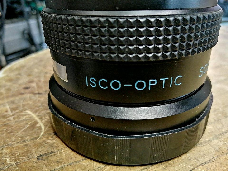 ISCO-OPTIC SCOPTIMAX 816-AV ANAMORPHIC 2X, Objektiv + OVP!!