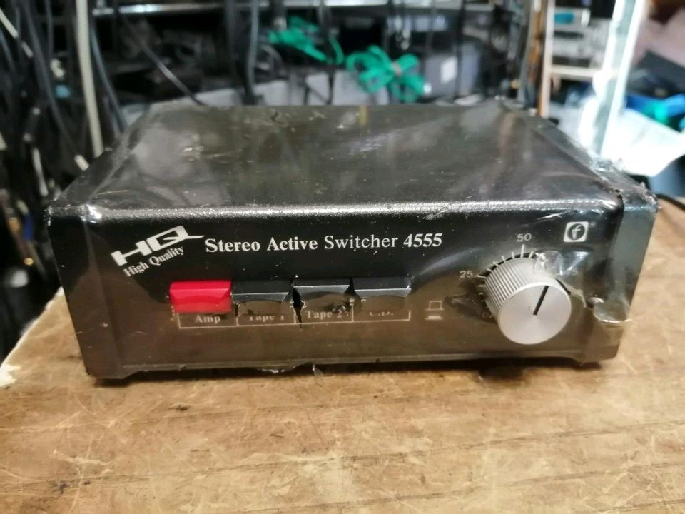 STEREO ACTIVE SWITCHER 4555 (HQ), NEU und originalverpackt!!!