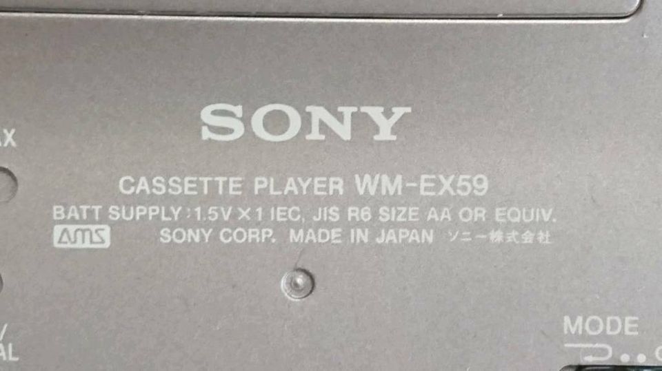 3 SONY Walkman: WM-EX348, WM-EX59, WM-EX512, DEFEKT!!