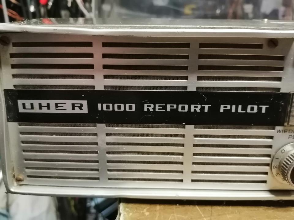 UHER 1000 Report Pilot, Tonbandgerät, etwas DEFEKT!!!