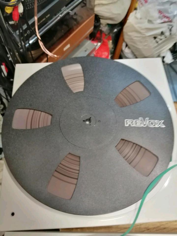 2 REVOX Spulen/Bänder, bespielt, guter Zustand!!