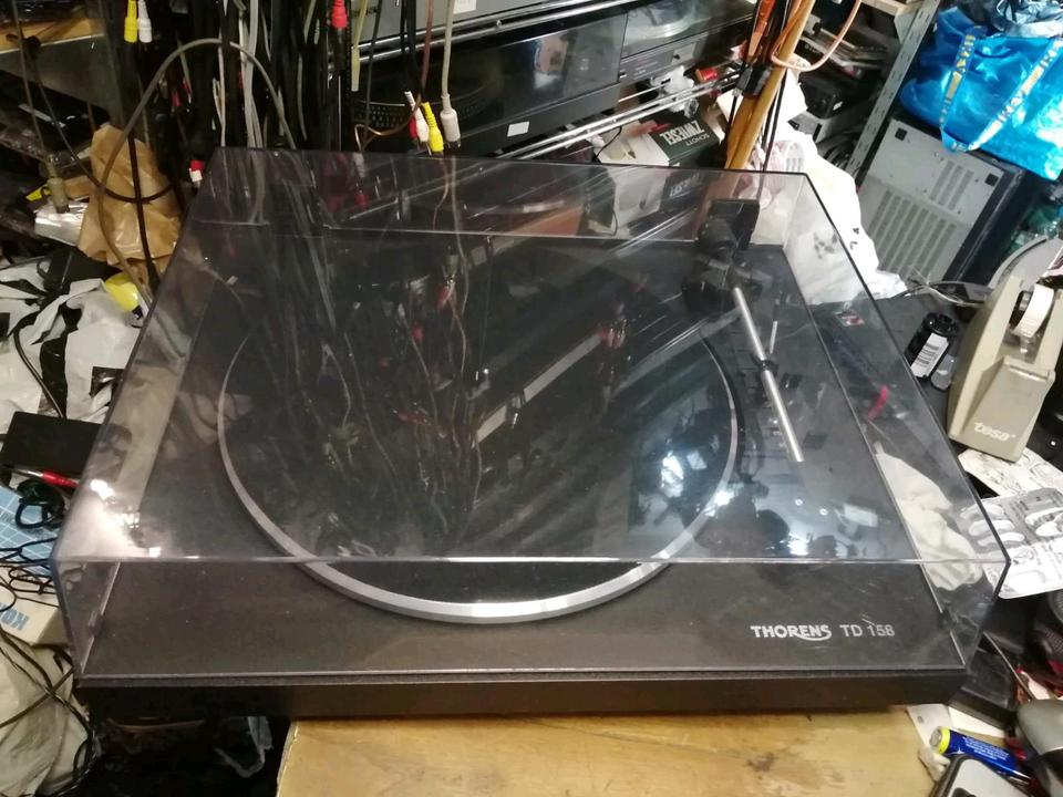 THORENS TD158, Plattenspieler +AUDIO-TECHNICA Nadelsystem!