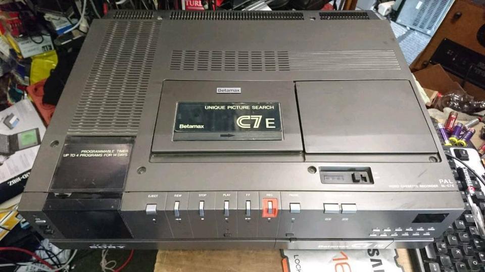 SONY Betamax SL-C 7 E, Videocassetten-Recorder, DEFEKT!!