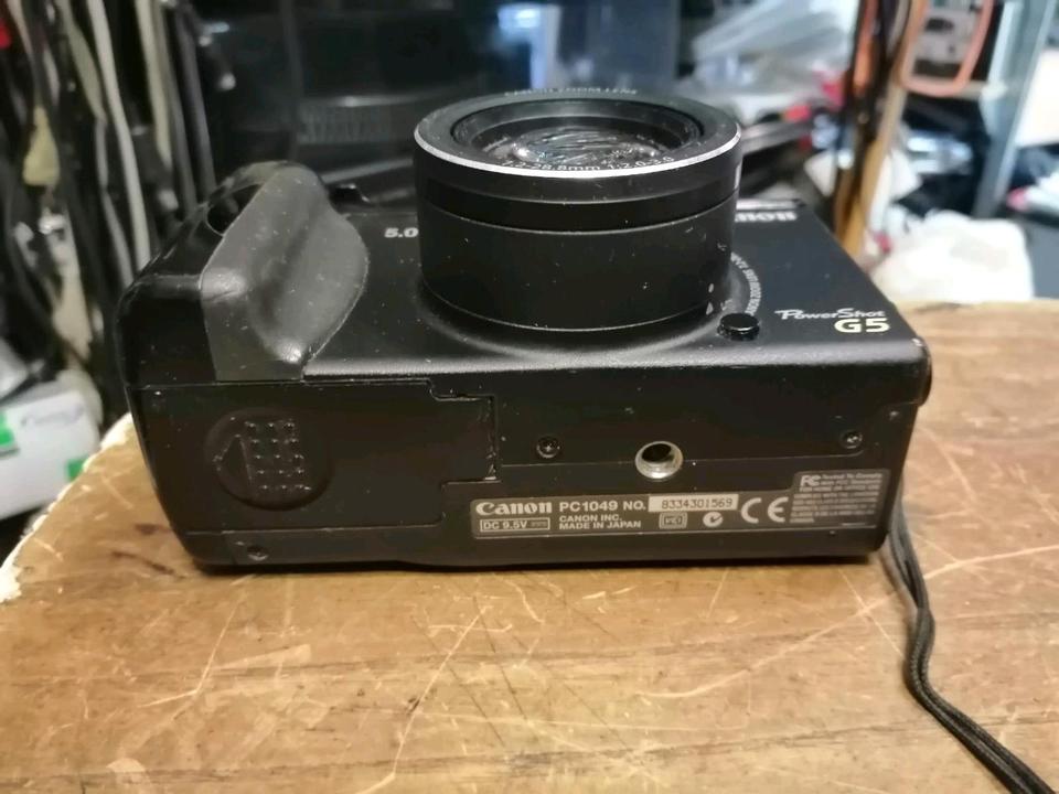 CANON PowerShot G5, Digital-Kamera mit Zubehör!!!