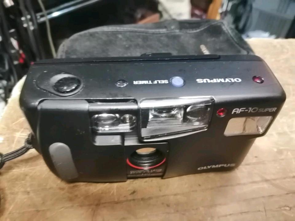 OLYMPUS AF-10 SUPER, Analog-Kamera!
