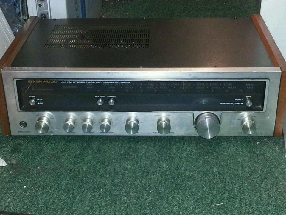 KENWOOD KR-3600, AM-FM Stereo Tuner Amplifier, ,guter Zustand!