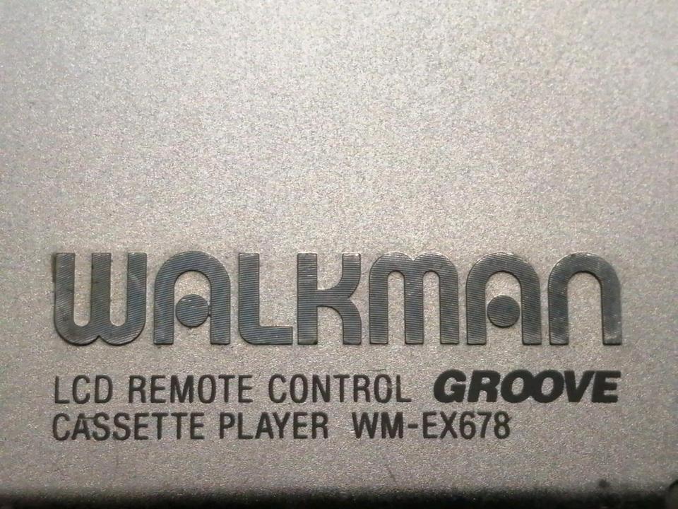 SONY WM-EX678 Groove, Walkman mit NEUEN Antriebsriemen!!!