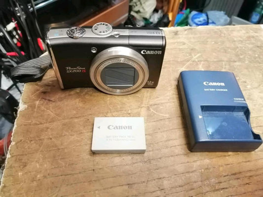 CANON POWERSHOT SX200IS, Digital-Kamera mit Zubehör!!!
