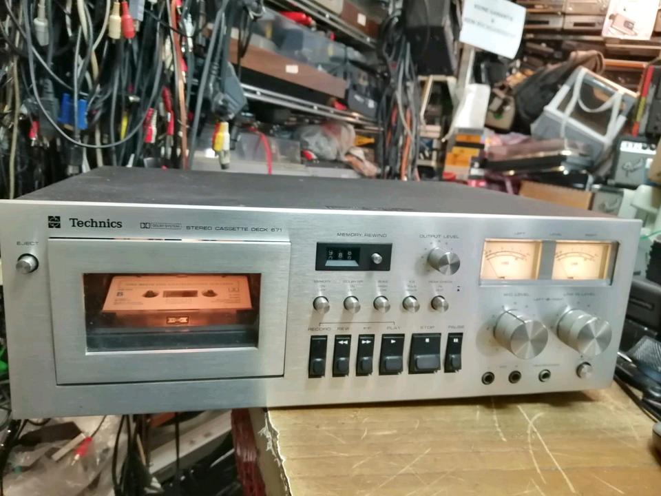 TECHNICS RS-671USD, Cassetten-Deck, DEFEKT!!!