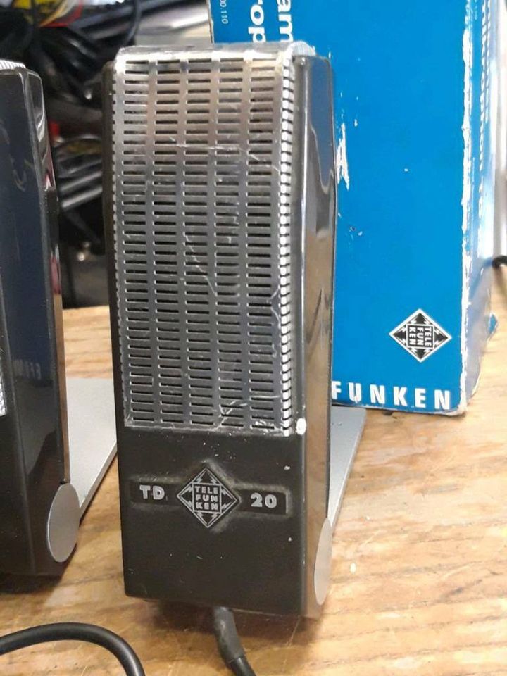 3 TELEFUNKEN Mikrofone: 2x TD20 und 1 TD25