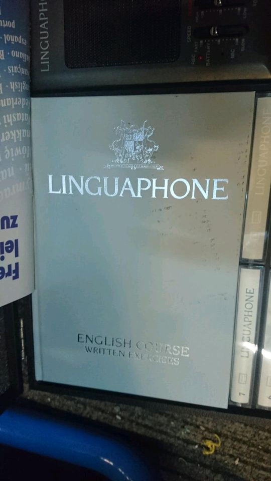 LINGUAPHONE MINI LAB MK2, Englisch-Sprachkurs, OHNE Kopfhörer!