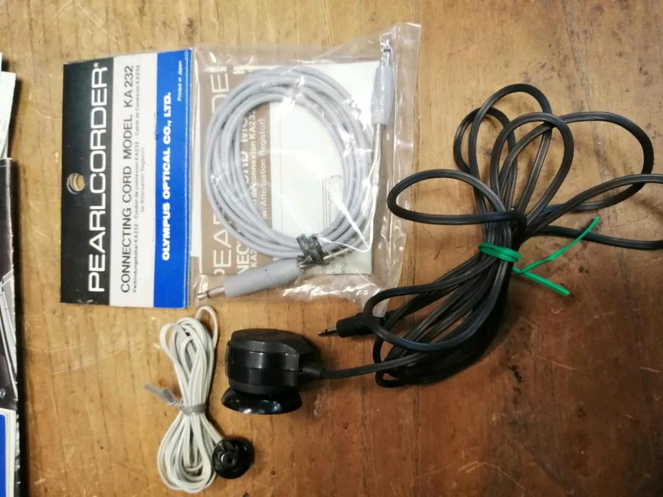 OLYMPUS Pearlcorder SD3, Micro-Cassettenrecorder, Zubehör, DEFEK!