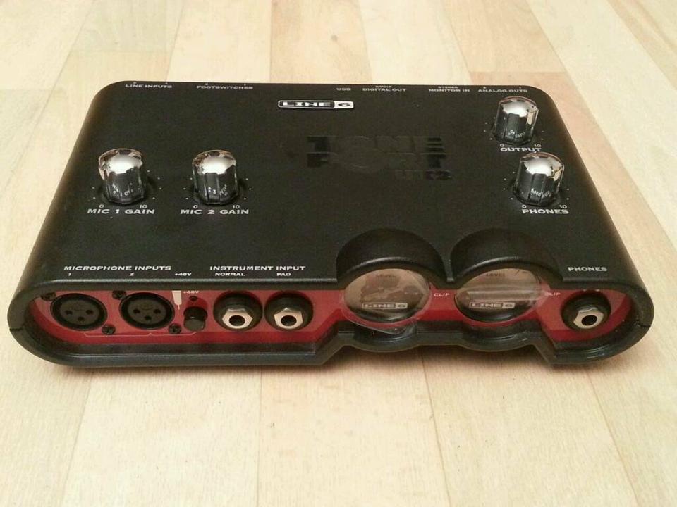 LINE 6 TONE PORT UX 2 mit USB-KABEL, sehr guter Zustand!