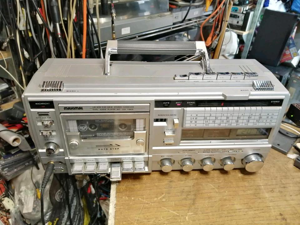 MAXIMAL 4480, Radio-Cassetten-Recorder, DEFEKT!!!