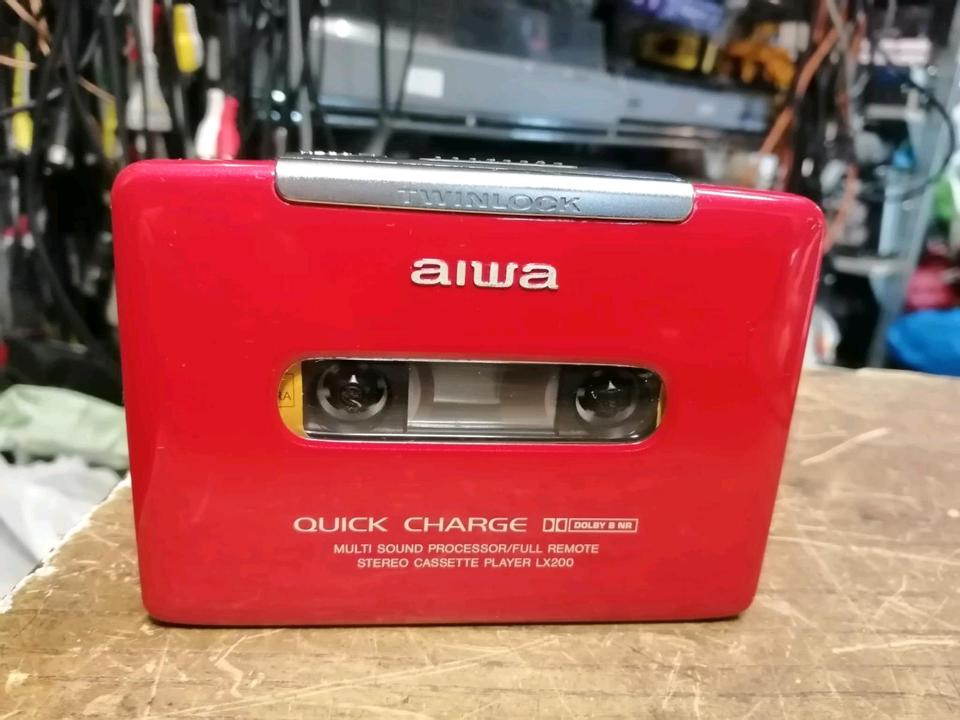 AIWA Ladies Collection LX 200, Walkman, rot, sehr guter Zustand!!