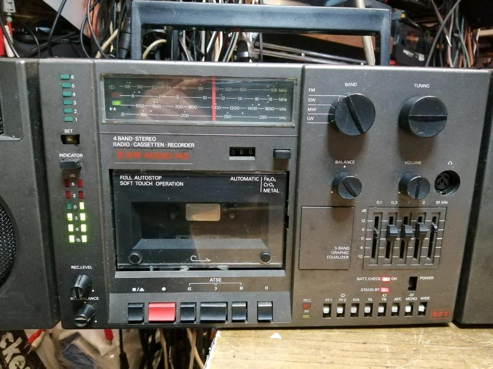 RFT EAW AUDIO 145, Radio-Cassetten-Recorder, etwas DEFEKT!!!
