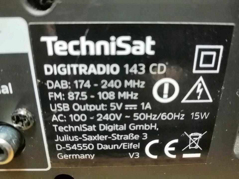 TECHNISAT DigitRadio 143 CD, DEFEKT!!!