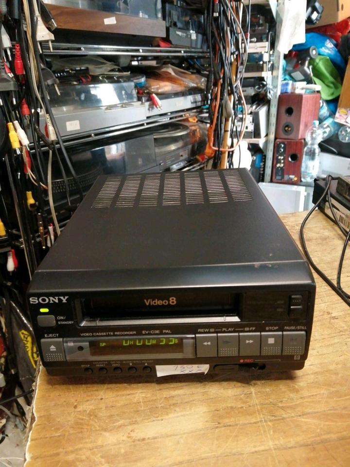 SONY EV-C3E, Videocassettenrecorder Video 8, DEFEKT!!!