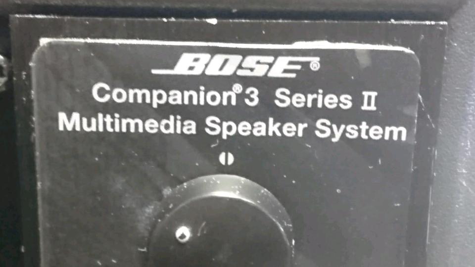 BOSE Companion 3 Series II, Multimedia Speaker, DEFEKT!!