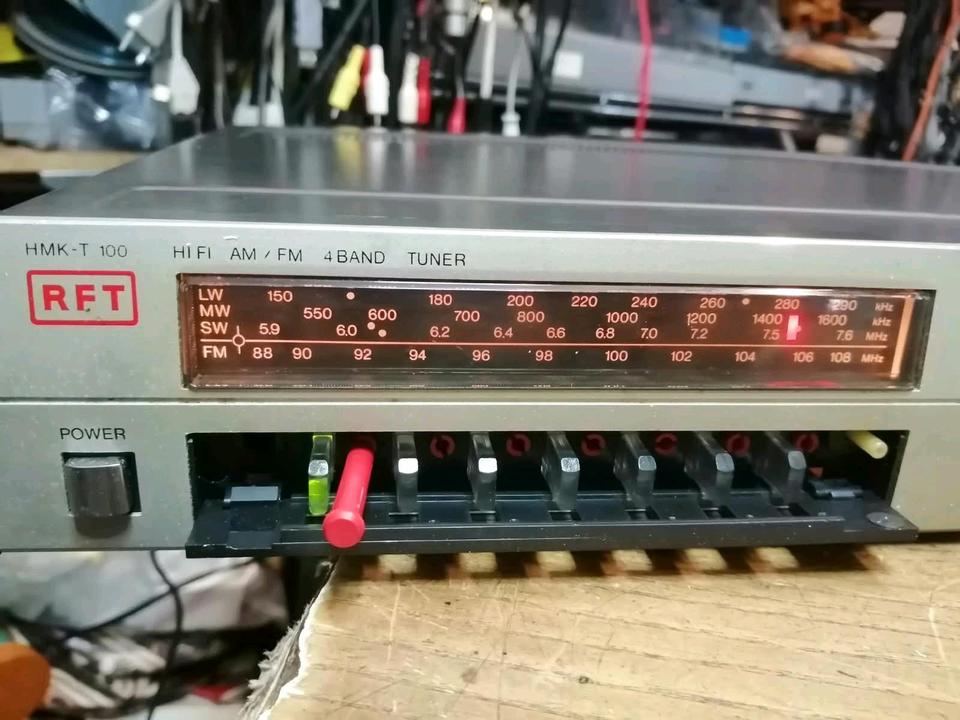 RFT HMK-T100, HiFi Tuner, etwas DEFEKT!!