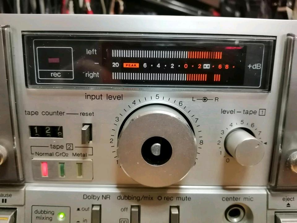 TECHNICS RS-M202, Doppel-Cassetten-Deck!