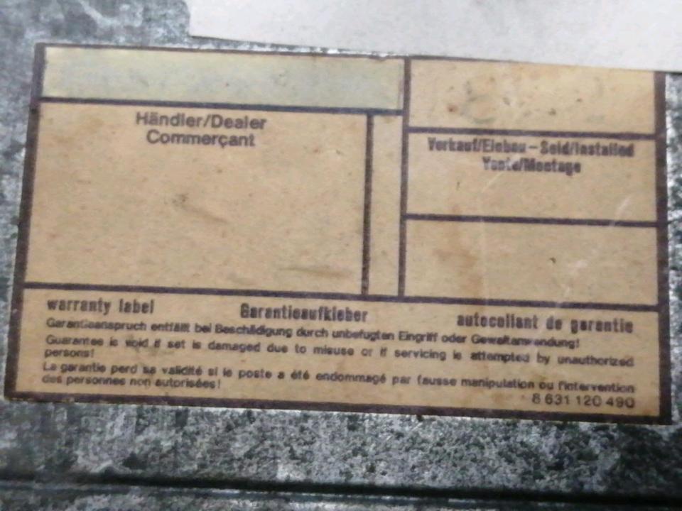Ftz U 108 Oldtimer Opel, Auto-Radio,, guter Zustand!!