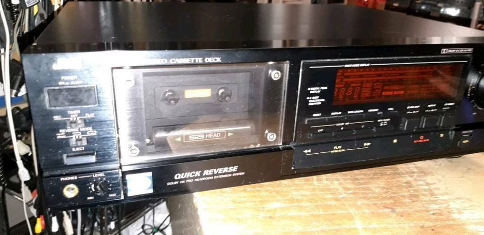 JVC TD-R611, Stereo Cassetten-Deck, guter Zustand!