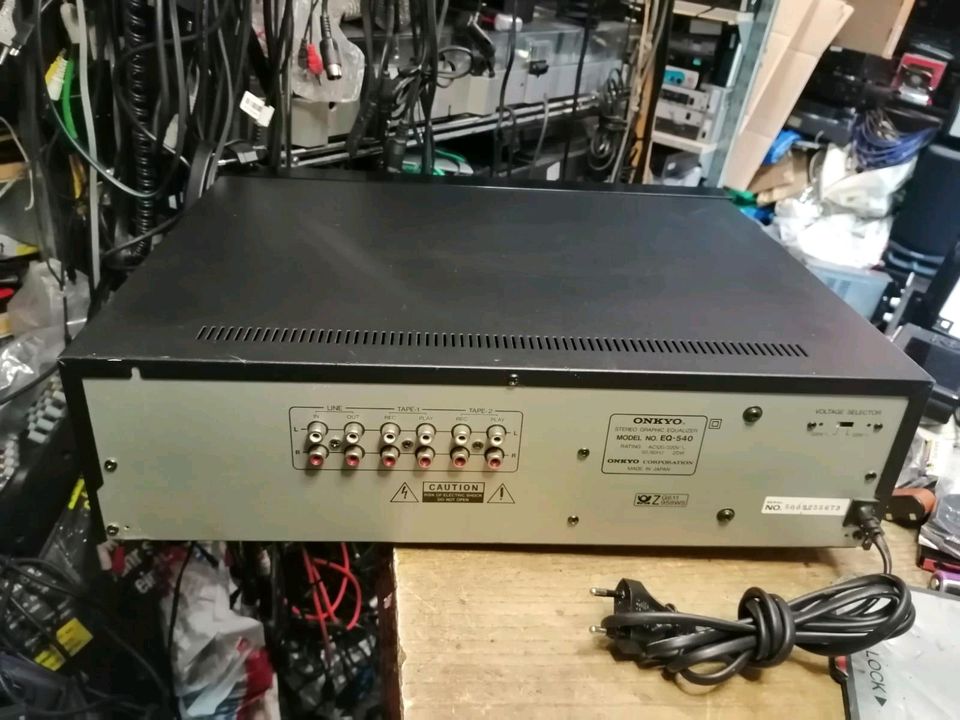 ONKYO EQ-540, Stereo Graphic Equalizer, guter Zustand!!