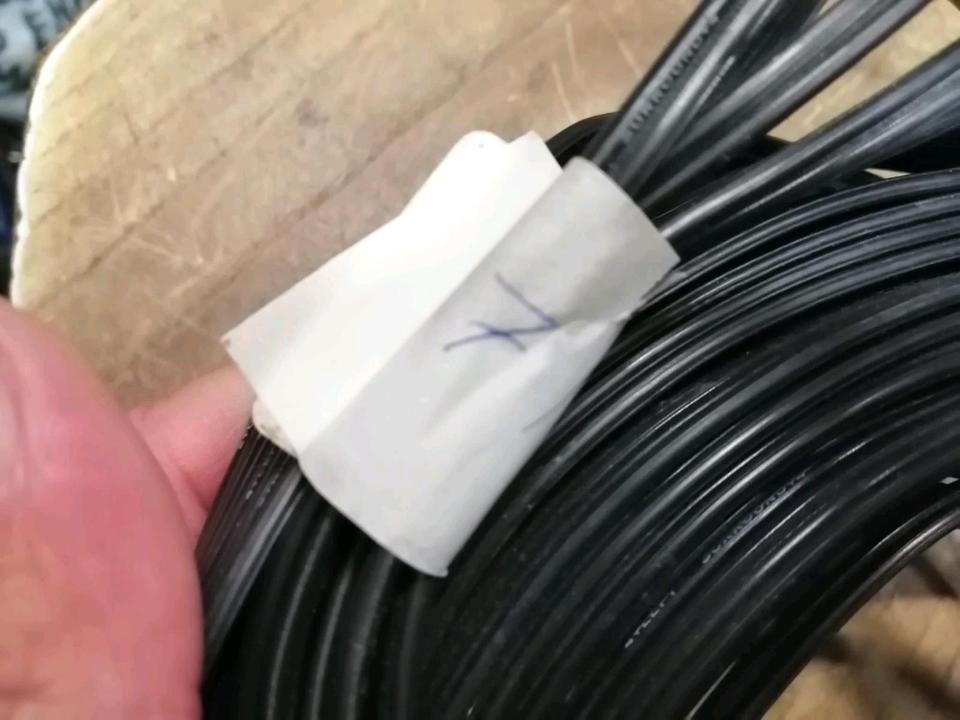 3 Lautsprecherkabel awm 2468 vw-1, 18 ang unielec, guter Zustand!