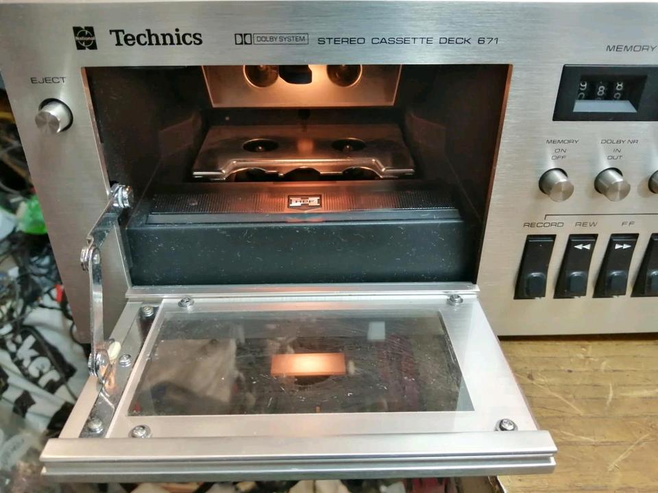 TECHNICS RS-671USD, Cassetten-Deck, DEFEKT!!!