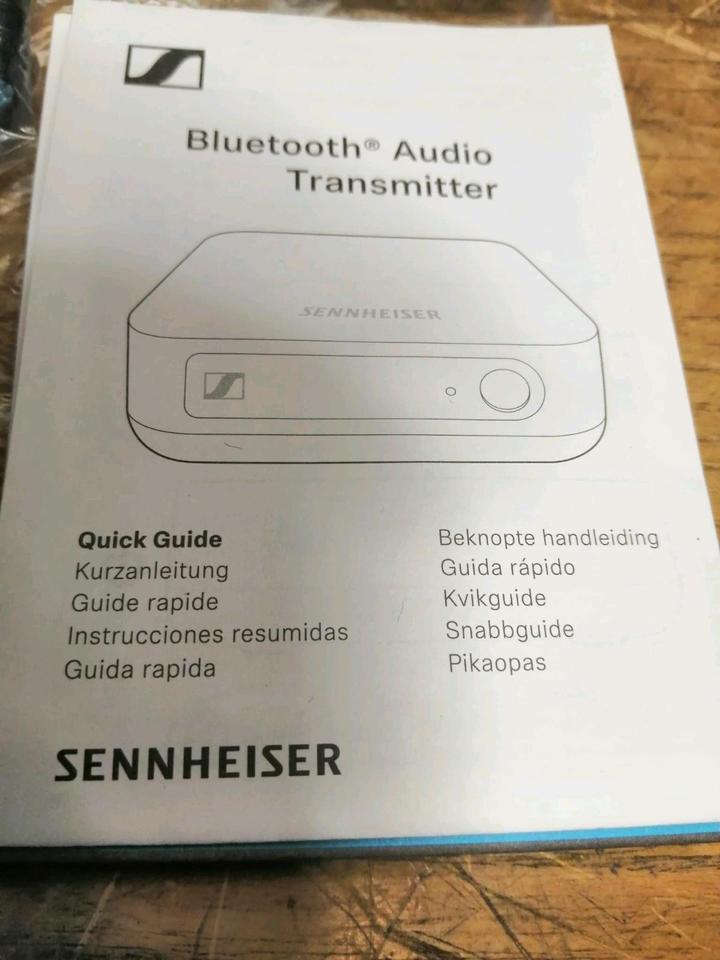 SENNHEISER BT T100, Bluetooth Audio Transmitter, komplett, NEU!!